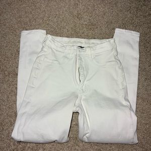 American eagle white skinny jeans